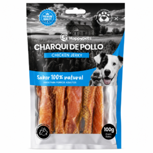 Charqui De Pollo Snack Perro 100% Natural 100gr
